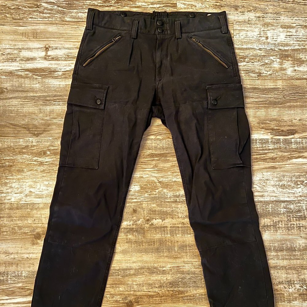 Polo Ralph Lauren Utility Cargo Vintage Pants - Black - 34 x 32